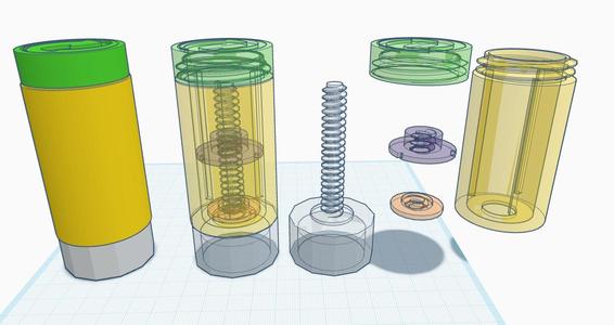 UHU-style GLUE TUBE