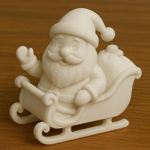 Santa Claus in Sleigh