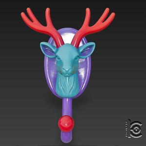 Glowdeer Hook - 3D Model for Printing