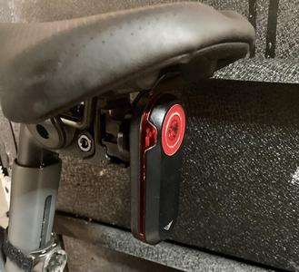 Bontrager Flare to Garmin Varia disc light clip adaptor