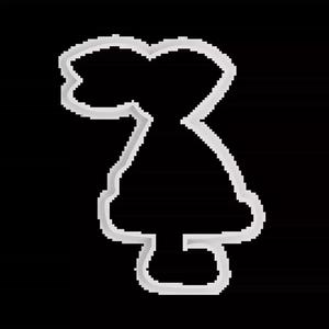 rabbit frame 4 COOKIE CUTTER