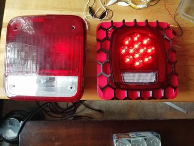 RV LED Taillight conversion