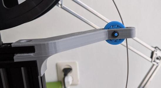 Anycubic Mega Zero - Low friction filament guide