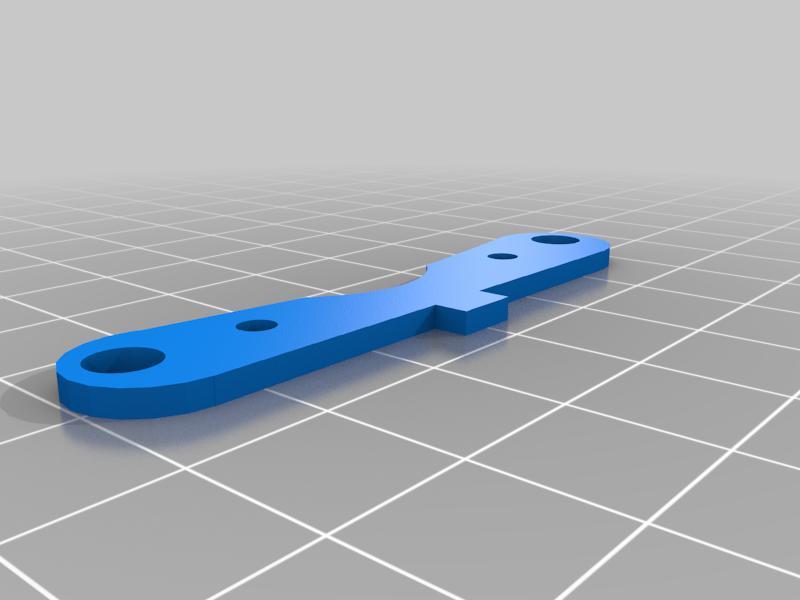 Arrma Infraction hingepin holder less toe rear