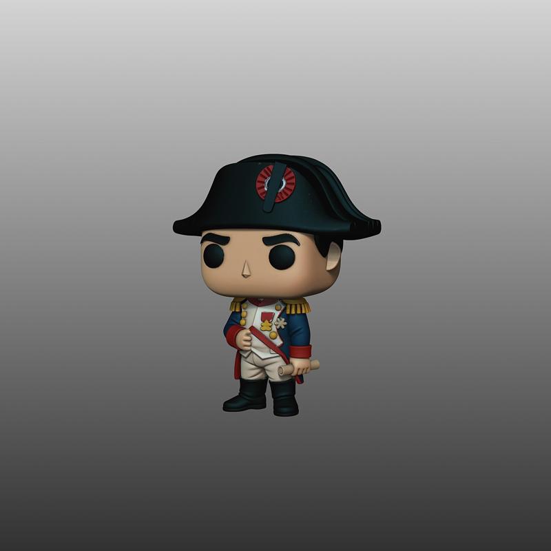🧑‍✈️ Napoleon Bonaparte STL - Printable Chibi Figure