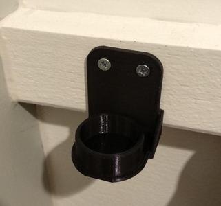 Cordless vacuum accessory holder