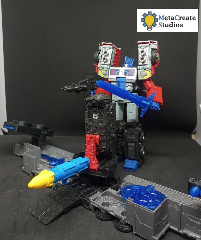 Addon Parts for Transformers Legacy  Laser Optimus Prime