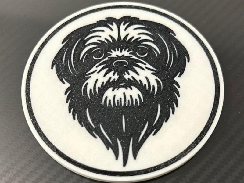 Shih Tzu Coaster – Dog Breed Drink Holder