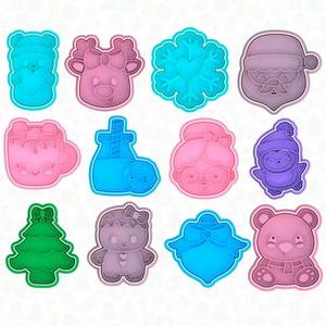 Christmas cookie cutter set of 12
