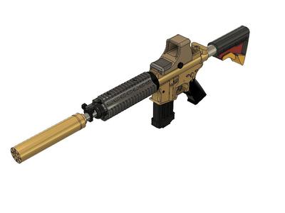 M4A1 assault rifle NATO ammunition. Assault Rifle