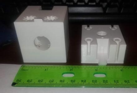Refrigerator Magnet Clock - Core Sliced