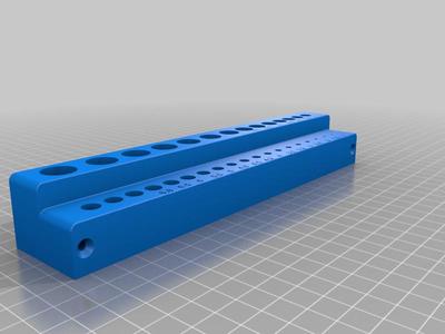 Drill Bit holder wall mount