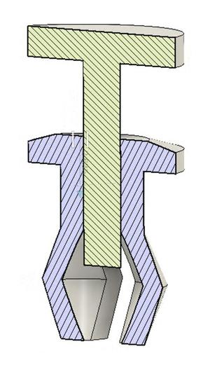 Push-in Pin Rivet