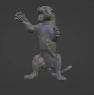 Tiger 3D print model