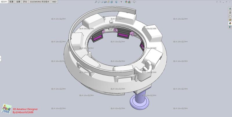 TIGER TANK LATE TURRET COMMAND TOWER_ B (STL-35)