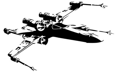 R Wing stencil