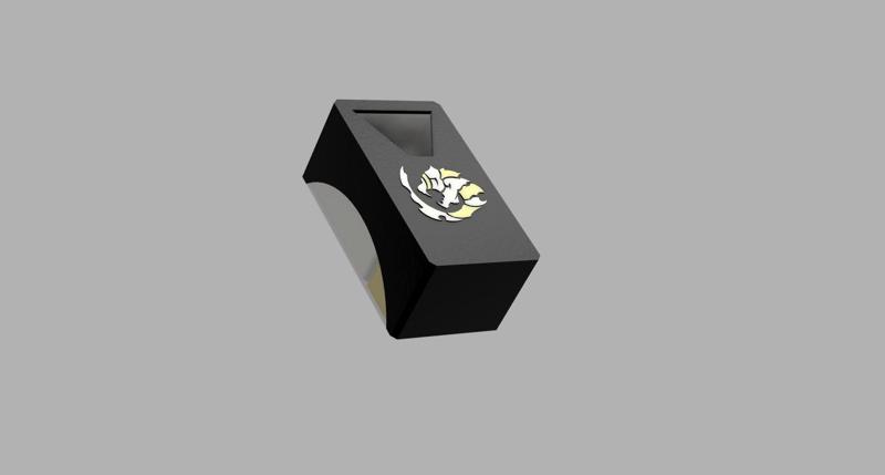 🐯 White Tiger Guild Deck Box - Solo Leveling (Double Compartment)