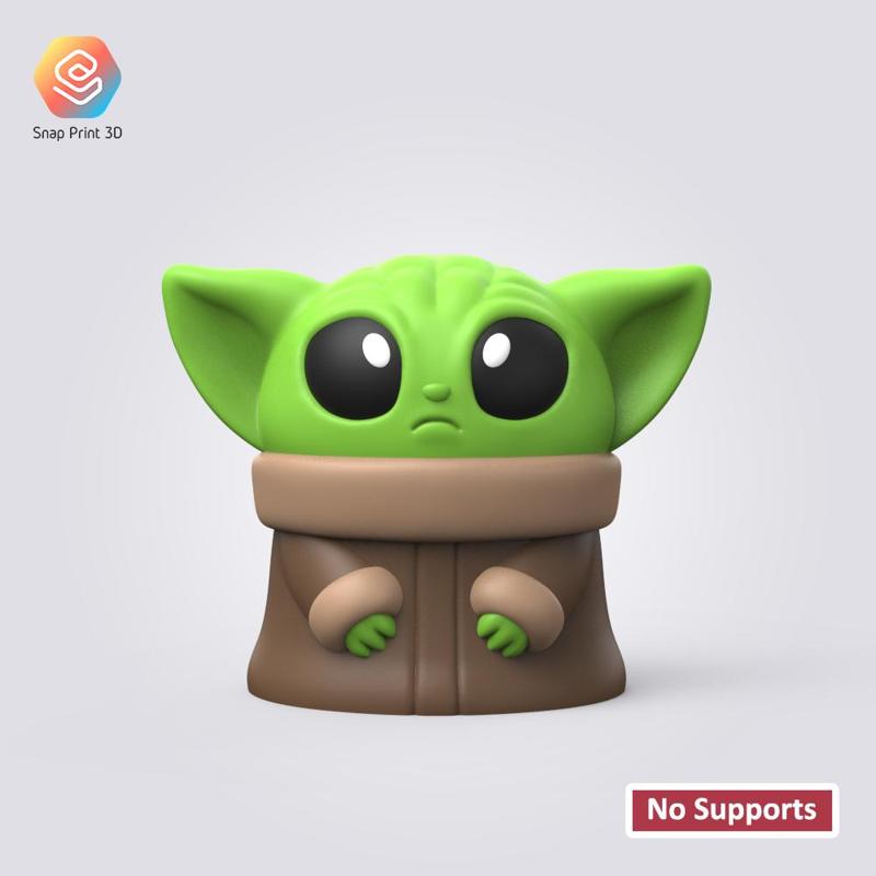 BABY YODA (Easy print no support)