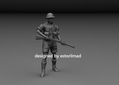 WW2 BRITISH SOLDIER AFRICA 8 ARMY EL ALAMEIN v2