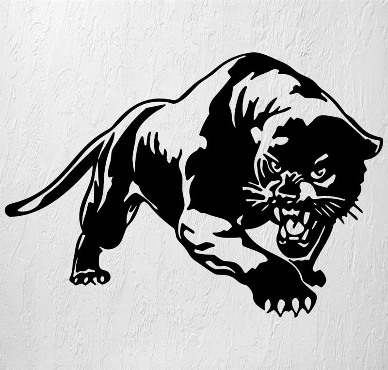 BLACK PANTHER WALL ART 2D DECORATION