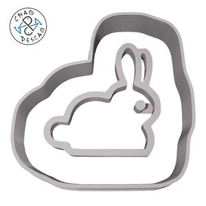 Rabbit - Animals - Cookie Cutter - Fondant - Polymer Clay