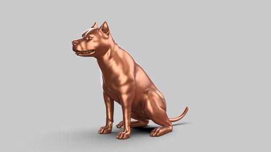 American Pitbull Pose 02
