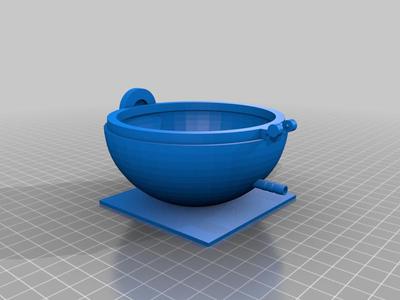 pokeball aquarium ornament