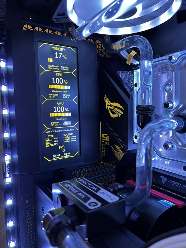 Corsair 5000x Beadapanel mount