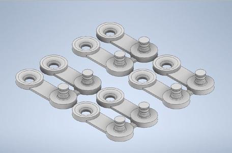 Knitting Machine Punch Card Clips