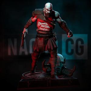 Fan Art Kratos - God of War
