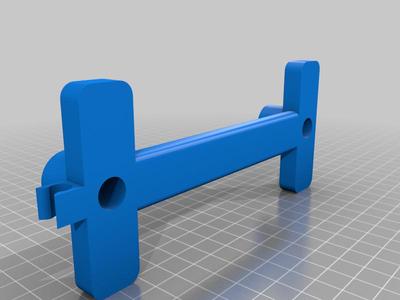 Compact handle for Lab ATX skeleton case