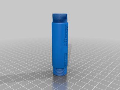 Double-ended Allergy and Sinus Pill Tube