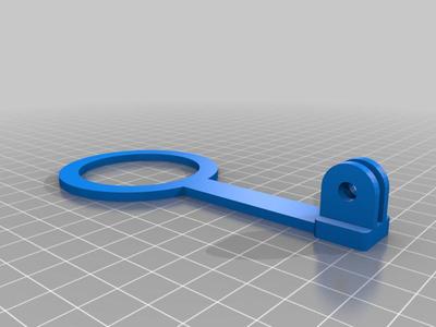 xiaomi yi cam - modular mouting system adapter - gopro