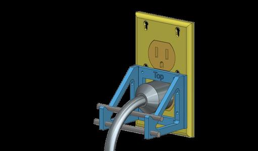 Wall Plug Retainer