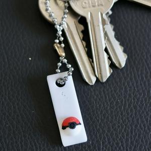 POKEBALL Keychain (Stl file for 3D printing)