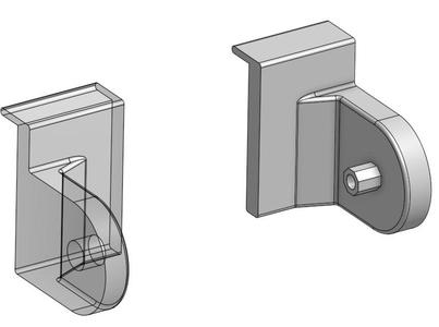 Rollo Halter / Roller Bracket