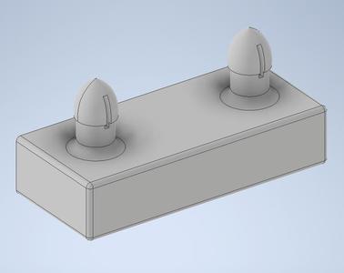  clicclac wood slat holder by Nikolaev