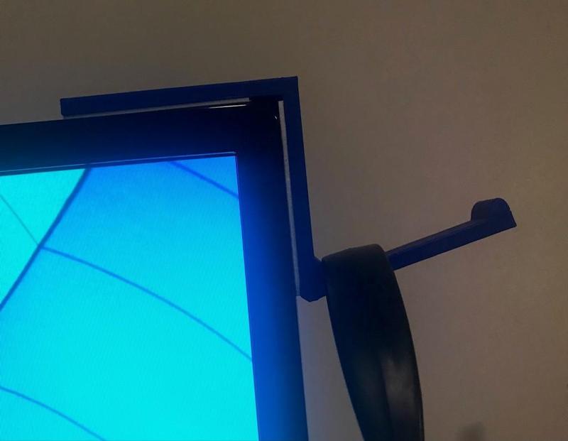 Headphones Holder for Monitor