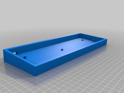 The Wedge - A Geometric 60% Keyboard Case