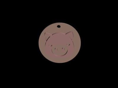 Pig Pendant