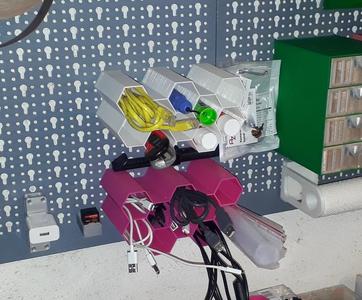 Cable and Tool Hive for pegboard, brand: Küpper (Hornbach)