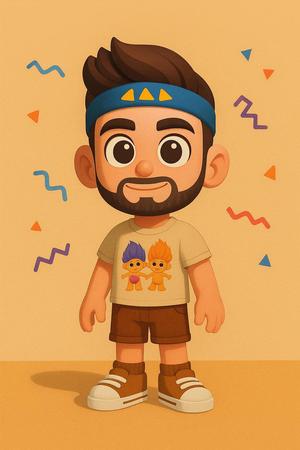 Cartoon Doll