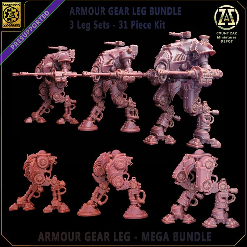 ARMOUR GEAR - MEGA BUNDLE - TRIPLE LEG SET