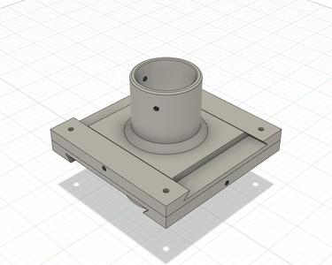Prototyp pozicioneru na dalekohled 1,25" okulár