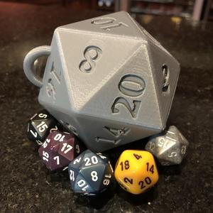 D20 Holiday Tree Ornament