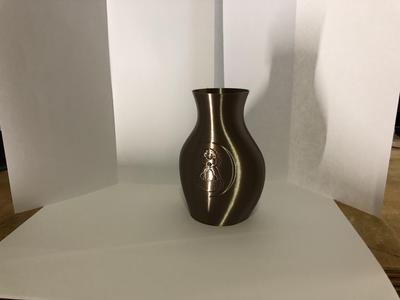 Groundhog Day Vase