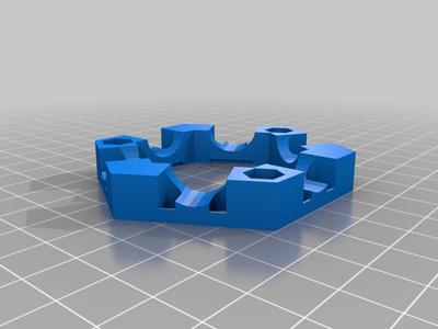 Gravitrax compatible base 6 exits 