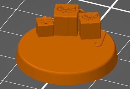 Miniature Base Christmas Gifts