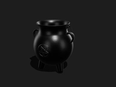 Witches Cauldron Candy Bowl
