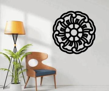 wall decor flower mandala